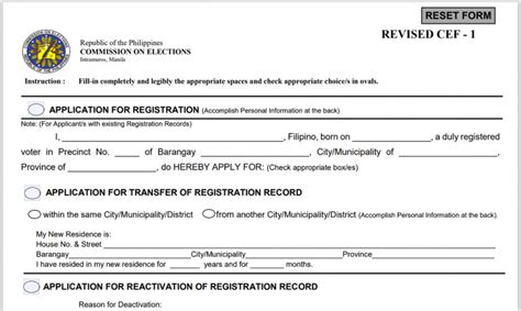 cef philippines|COMELEC .